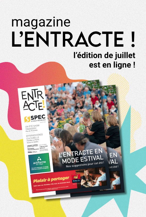 600 x 893 px juillet 2026 Magazine Entracte