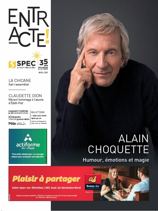 Magazine Entracte - édition avril 2025