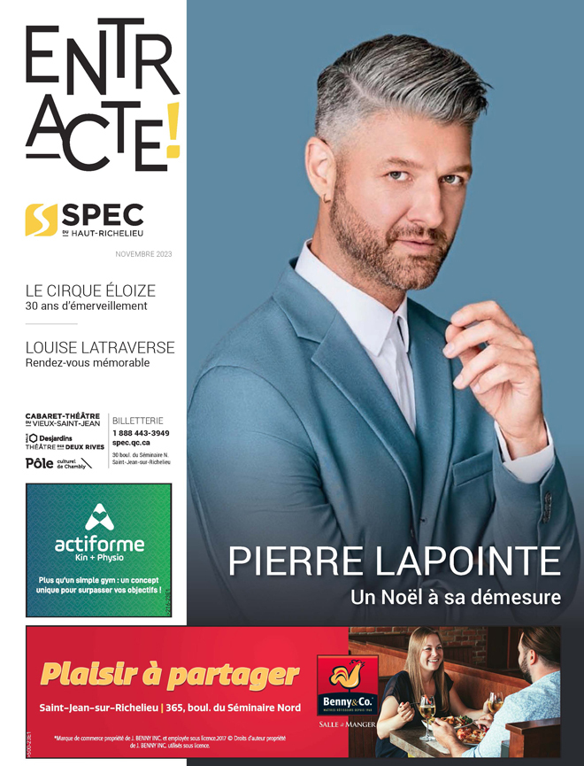 Le magazine l'Entracte - édition novembre 2023