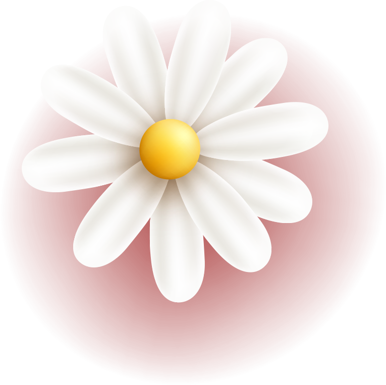 Fleur avec ombre