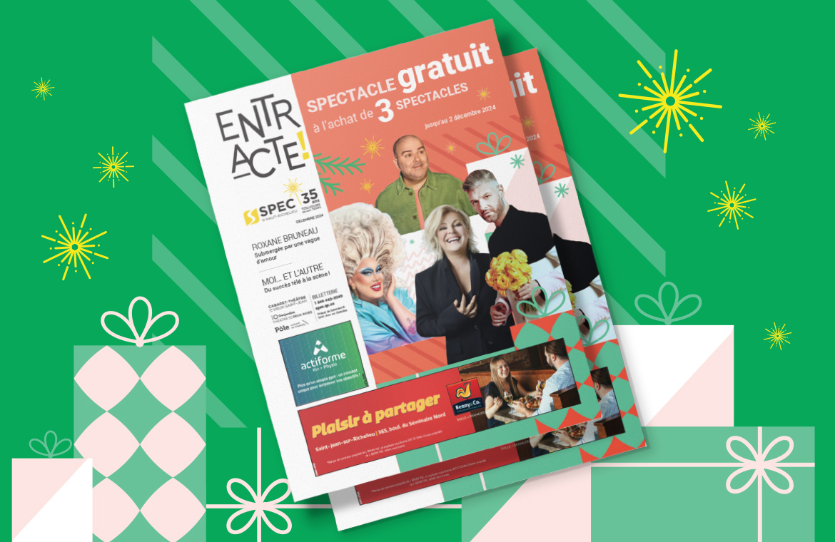 Magazine Entracte Decembre 1170 px x 760px