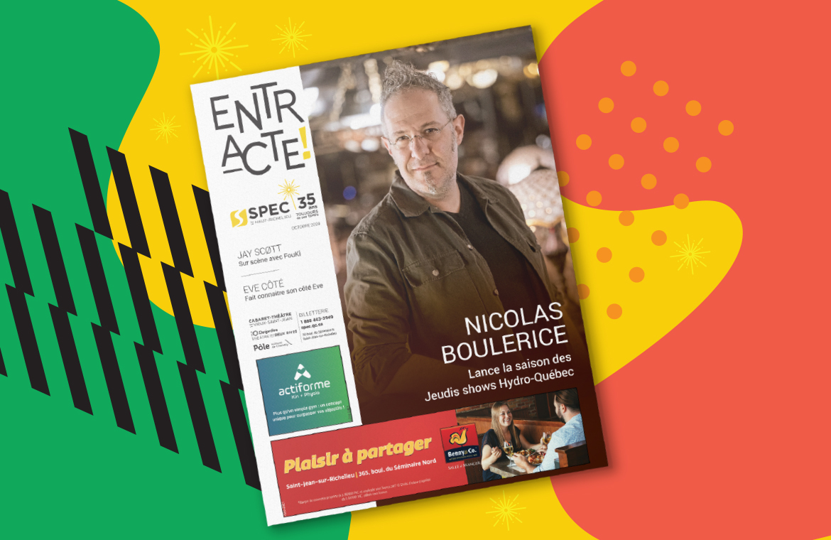 Magazine Entracte Octobre 1170 px x 760px