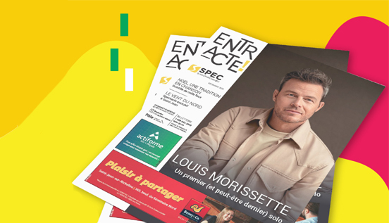 Magazine Entracte décembre Nouvelle