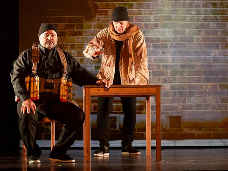 Laurent paquin rire en parlant de la mort