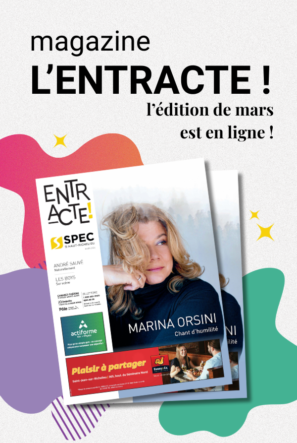 Mars 2026 Magazine Entracte 600 x 893 px
