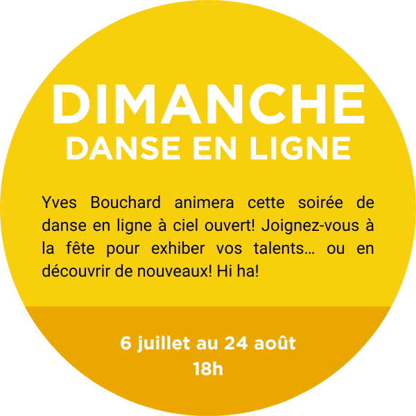 Dimanche danse en ligne